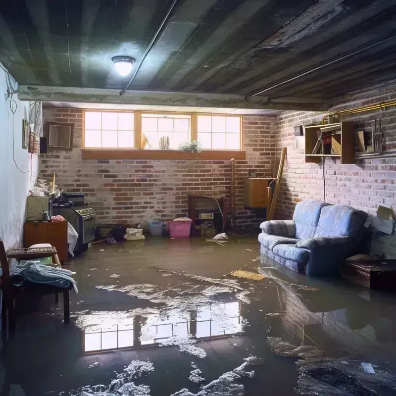 Flooded Basement Cleanup in Olivia, MN